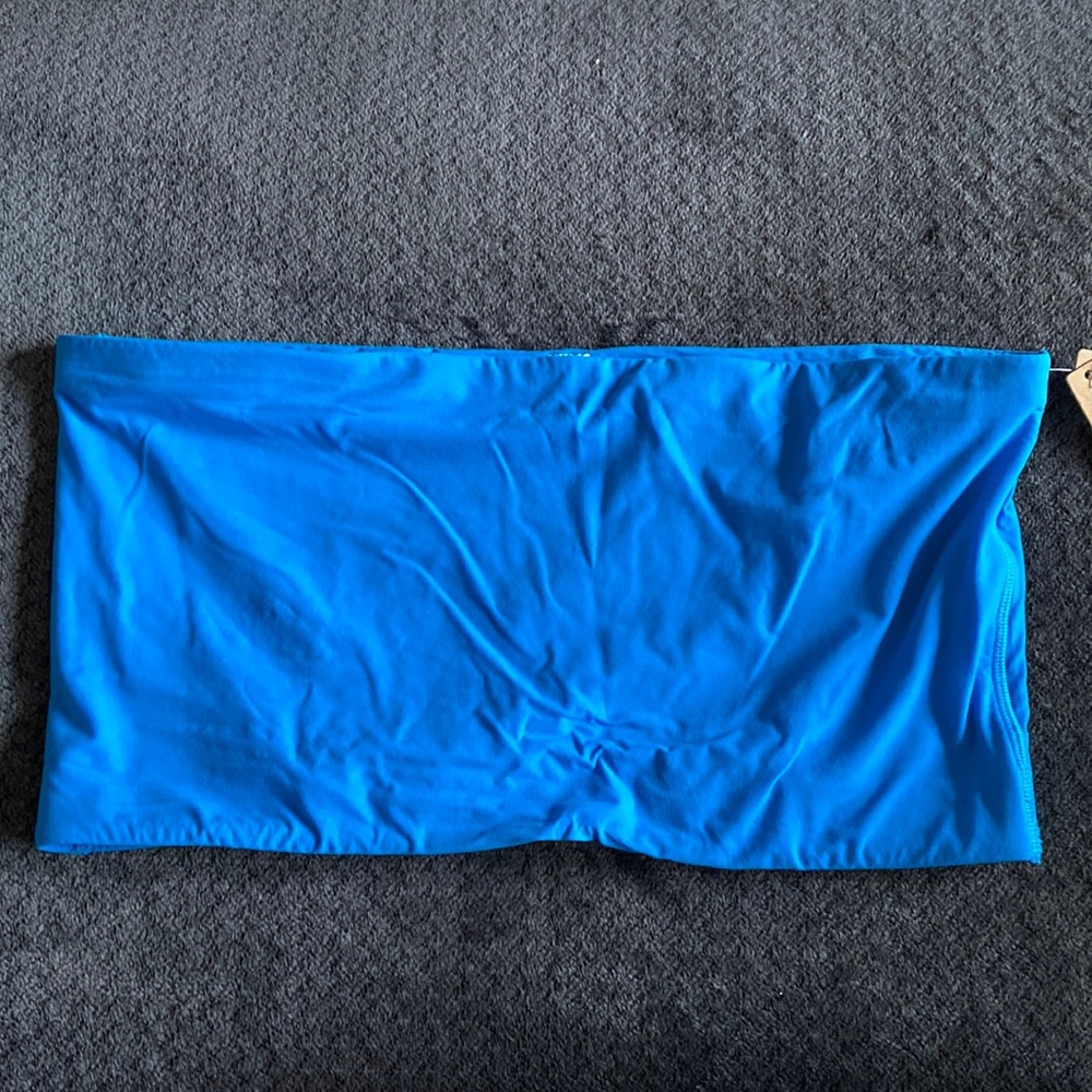 SKIMS Fits Everybody Bandeau Bra Mykonos Size 2X